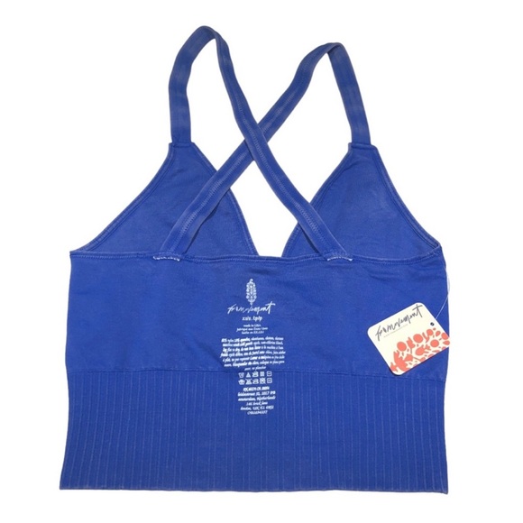 New FP Movement by Free People Women's Good Karma Crop Top African Violet - Picture 13 of 16